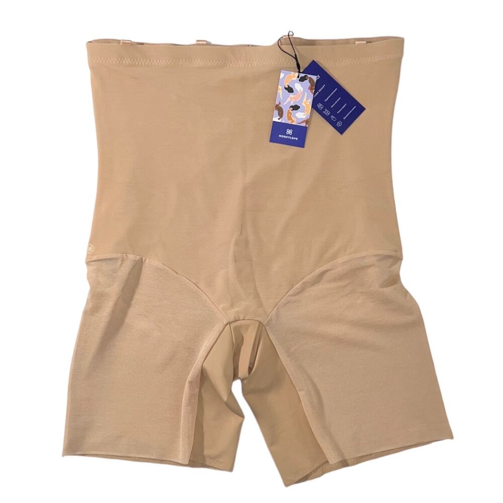 Honeylove SuperPower Short High Compression Sculpting Shapewear Sand NWT 3X - Picture 6 of 13